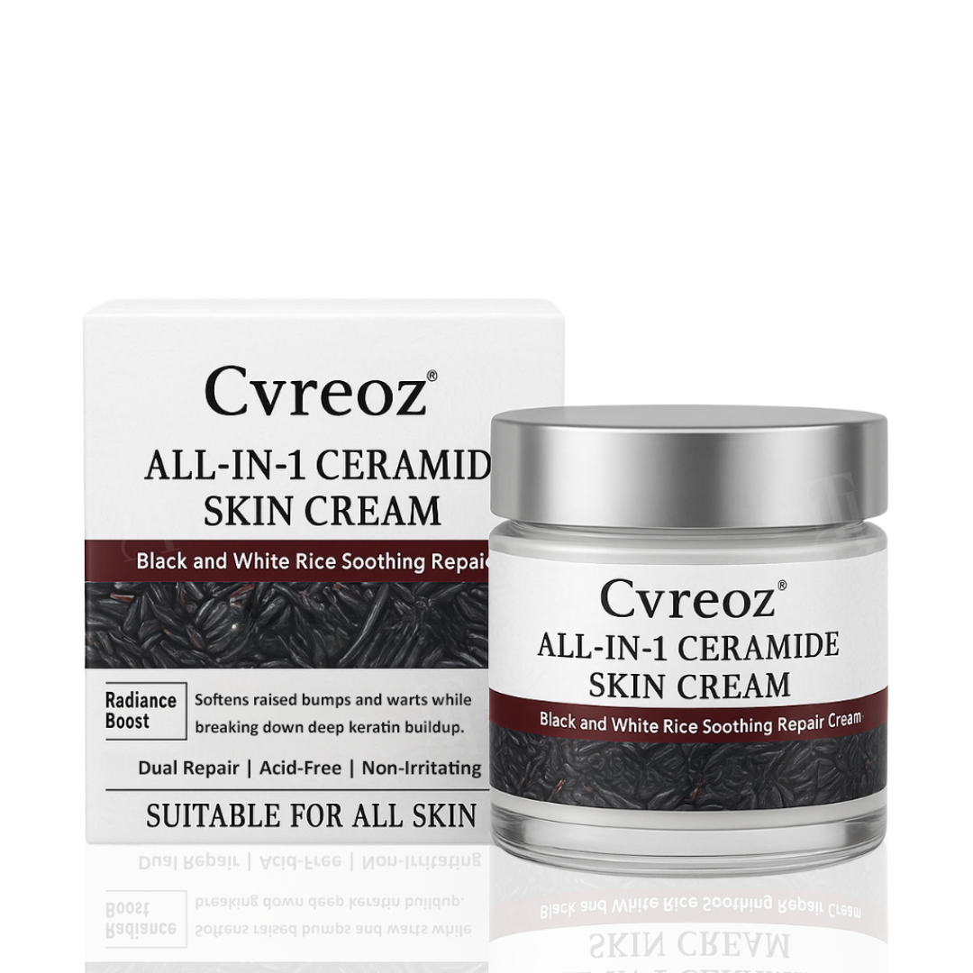 🌿 Painless Tag & Wart Removal | Brightens & Smooths in 14 Days | Cvreoz® All-in-1 Ceramide Skin Cream