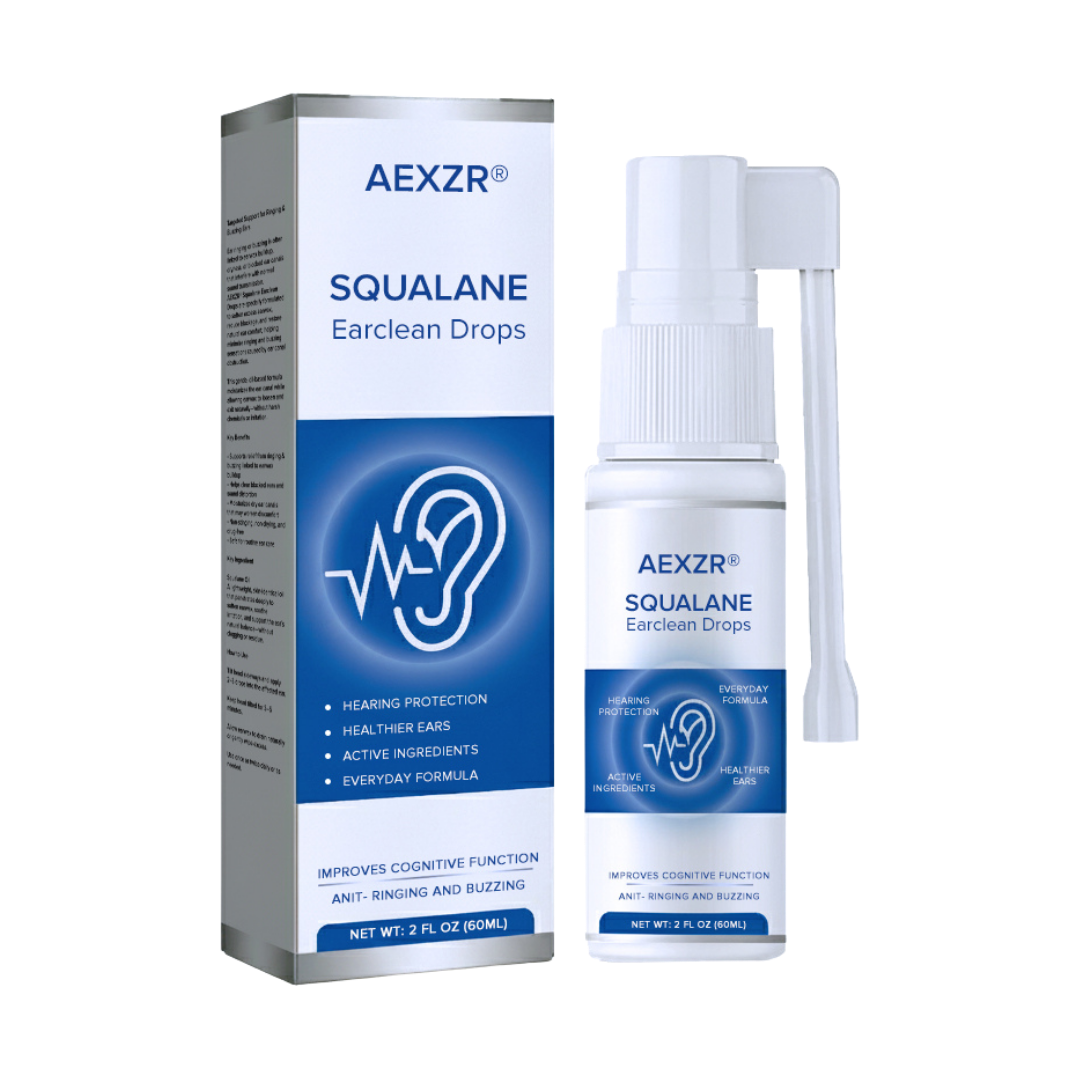 AEXZR® Squalane Ear Wax Remover 🧬 Dissolves Deep Wax