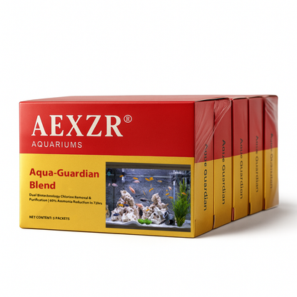 🏆 Official Store | 🌊 Achieve Crystal Clear Water & Thriving Fish 🌿AEXZR® Aquariums Aqua-Guardian Blend
