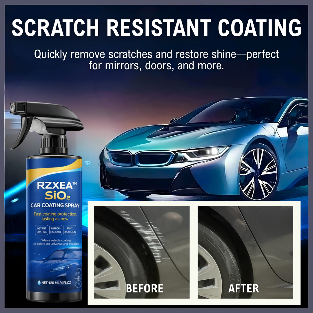 🛡️ Showroom Shine in 30 Seconds | RZXEA™ SiO₂ Car Coating Spray