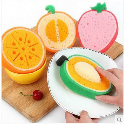 AEXZR® Kitchen Multifunctional Fruit Dishwashing Sponge