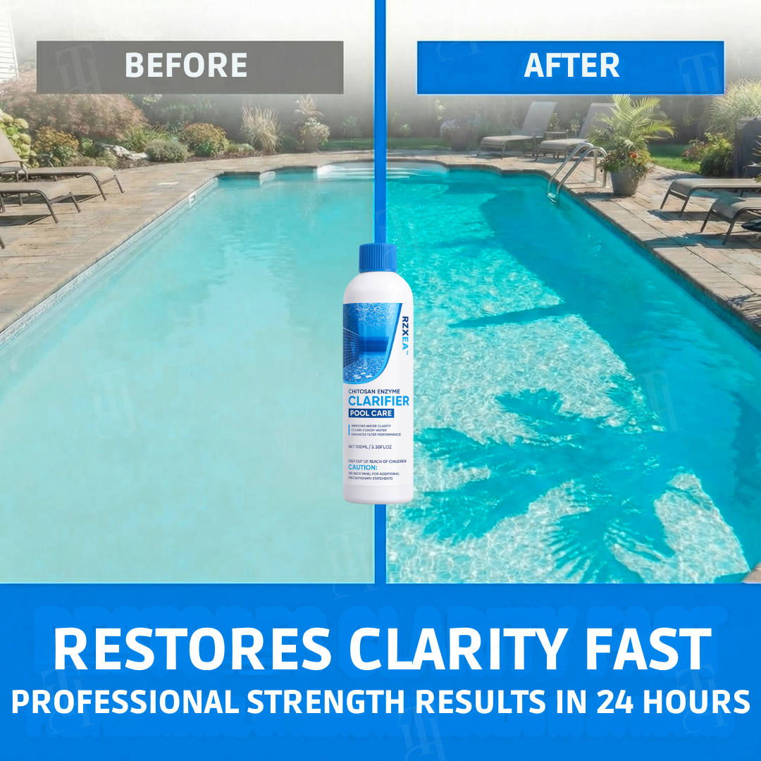 🌊 Crystal Clear Water in 24 Hours | RZXEA™ Chitosan Enzyme Clarifier