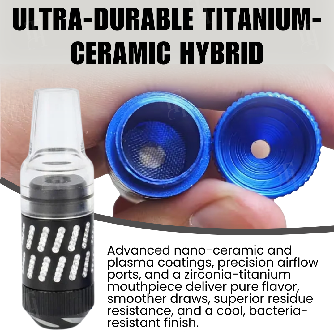 AEXZR® NanoTwist Pro  | Titanium & Zirconia Chamber | Cool Touch & Pure Flavor