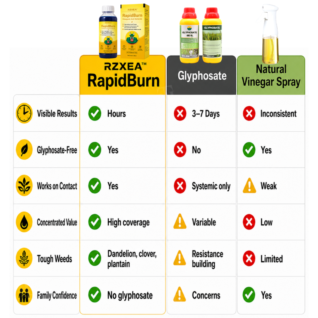 🏆 New Upgrade | RZXEA™ RapidBurn Pelargonic Acid Herbicide