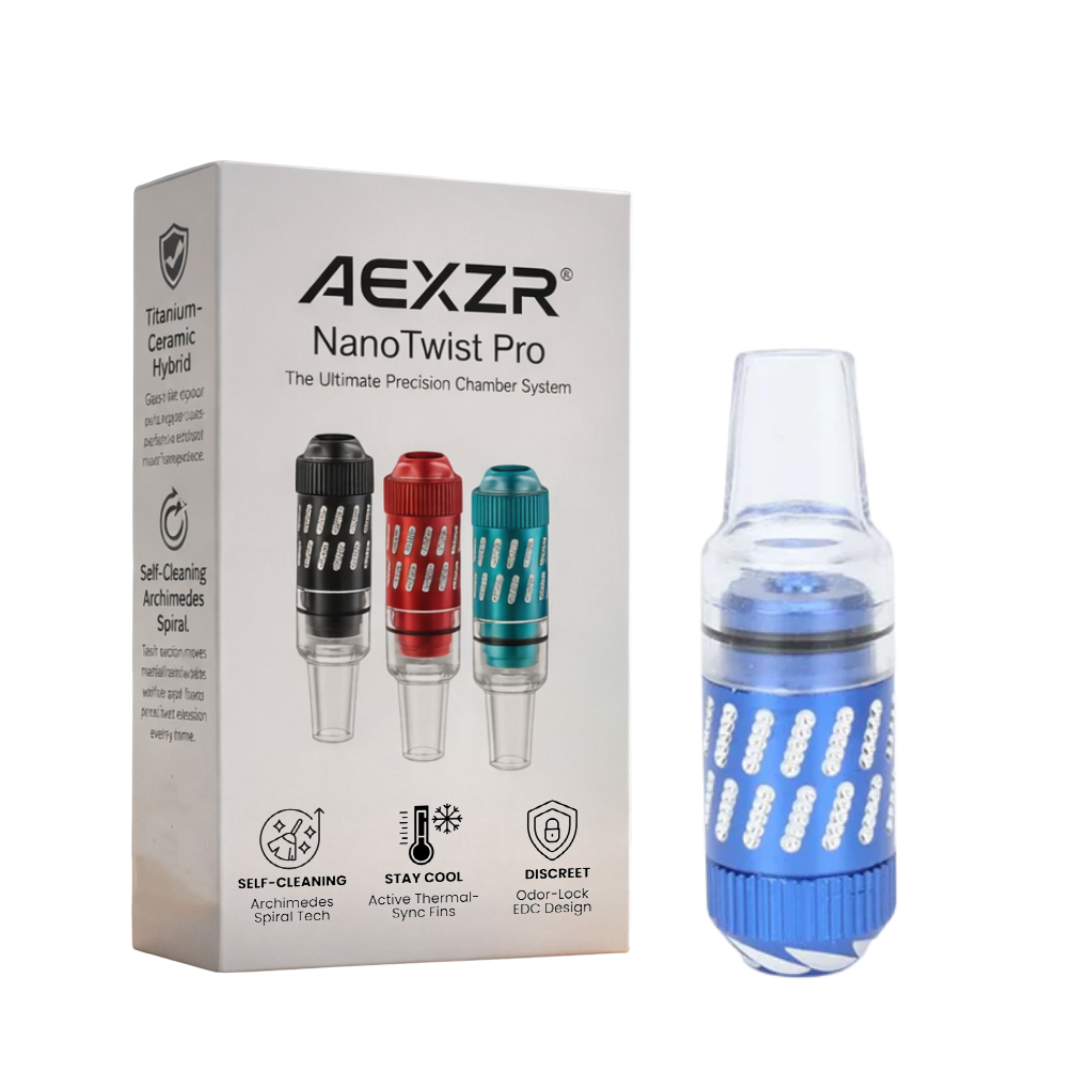 AEXZR® NanoTwist Pro  | Titanium & Zirconia Chamber | Cool Touch & Pure Flavor