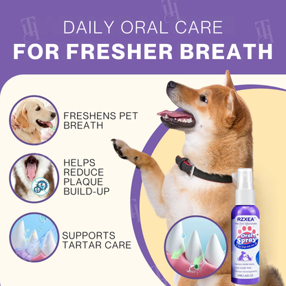 🏆 Official Store | RZXEA™ Pet Zinc-Gluconate Oral Spray