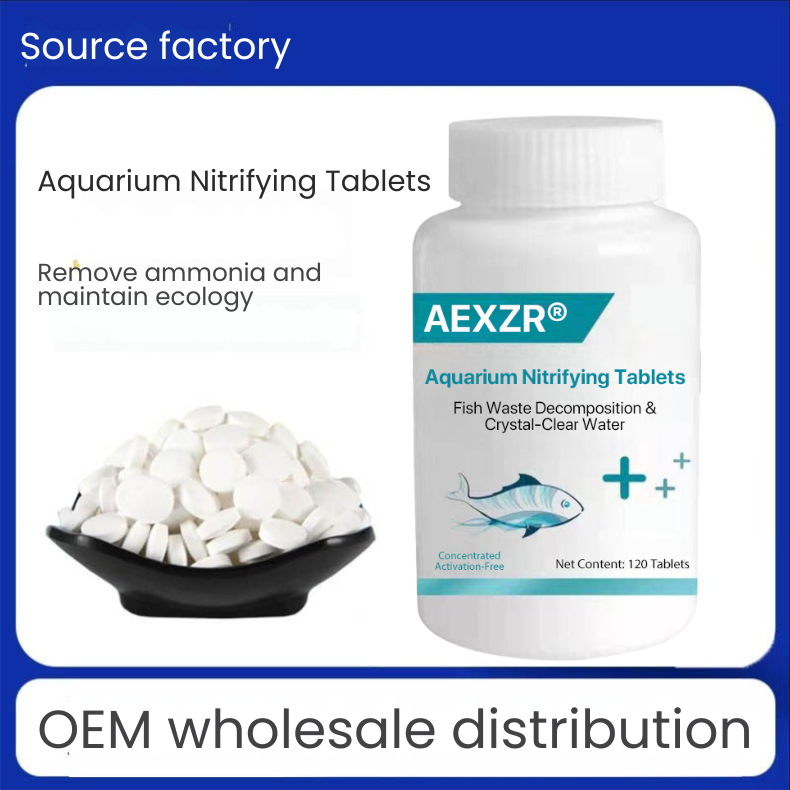 ⭐AEXZR® Aquarium Nitrifying Tablets – Fish Waste Decomposition & Crystal-Clear Water