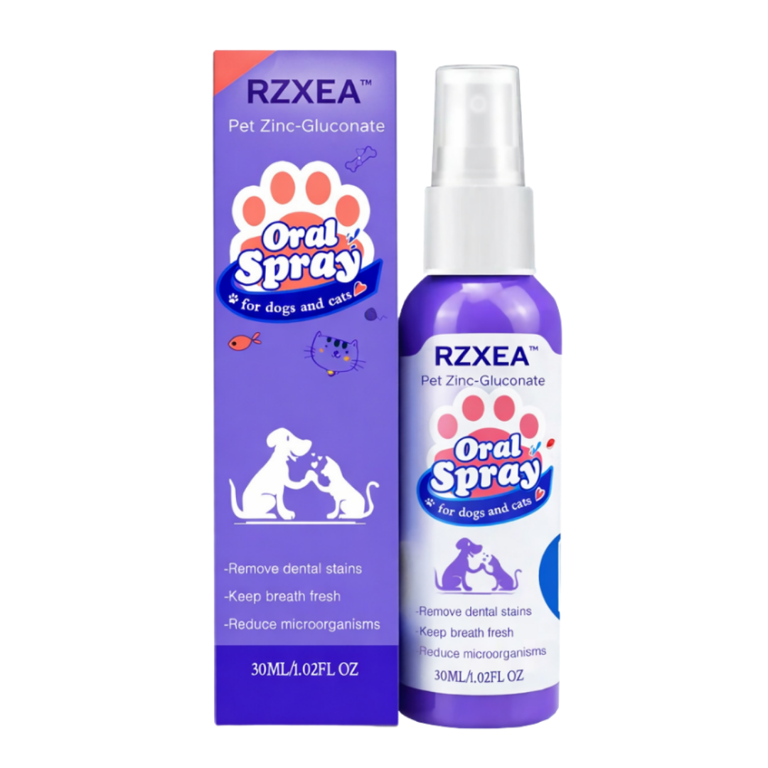 🏆 Official Store | RZXEA™ Pet Zinc-Gluconate Oral Spray