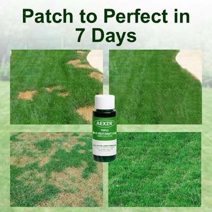 AEXZR® Liquid Lawn Tonic 🌿 Seaweed & Amino Acid Feed | Revives Patchy Gardens Fast