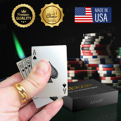 ⭐ AEXZR® Poker Ace Windproof Lighter