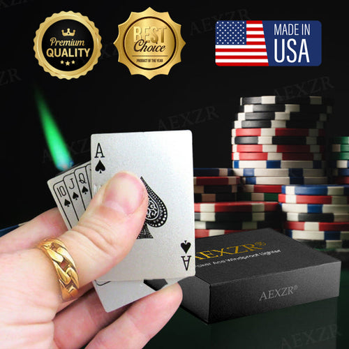 ⭐ AEXZR® Poker Ace Windproof Lighter