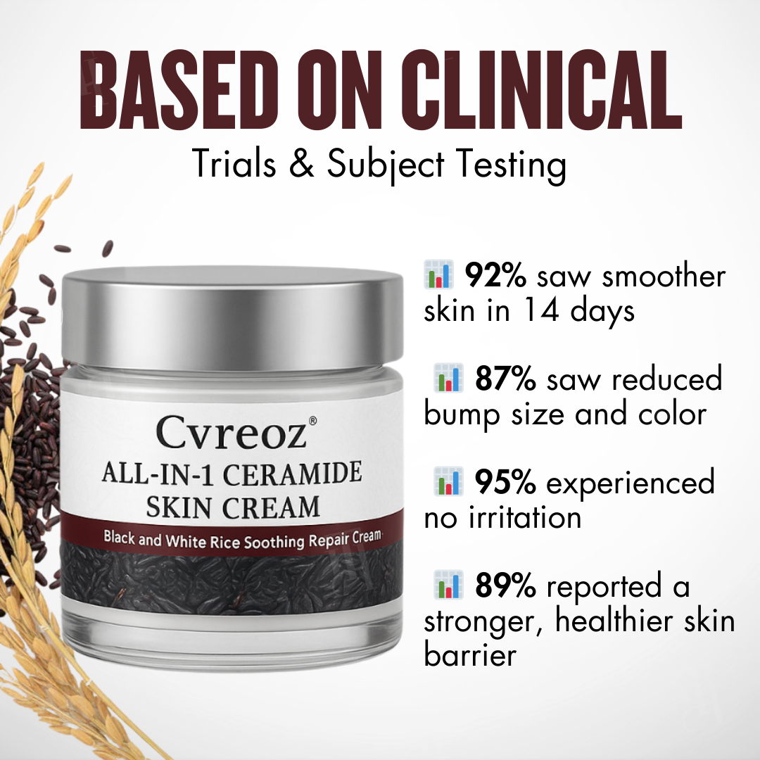 🌿 Painless Tag & Wart Removal | Brightens & Smooths in 14 Days | Cvreoz® All-in-1 Ceramide Skin Cream