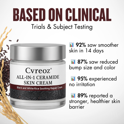 🌿 Painless Tag & Wart Removal | Brightens & Smooths in 14 Days | Cvreoz® All-in-1 Ceramide Skin Cream