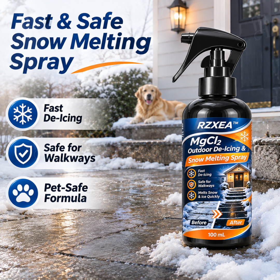 RZXEA™ MgCl₂ Outdoor De-Icing & Snow Melting Spray