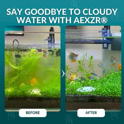 🏆 Official Store | 🌊 Achieve Crystal Clear Water & Thriving Fish 🌿AEXZR® Aquariums Aqua-Guardian Blend