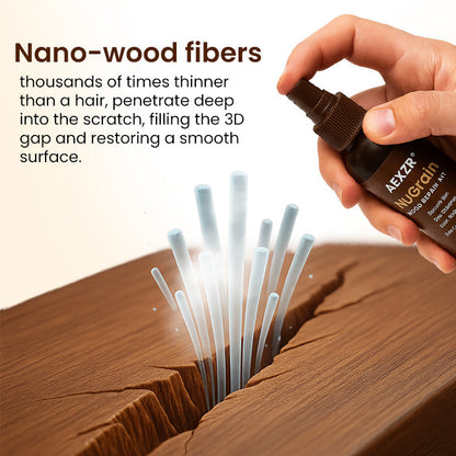 🪵 Make Wood Scratches Vanish in 60 Seconds | AEXZR® NuGrain Repair Kit