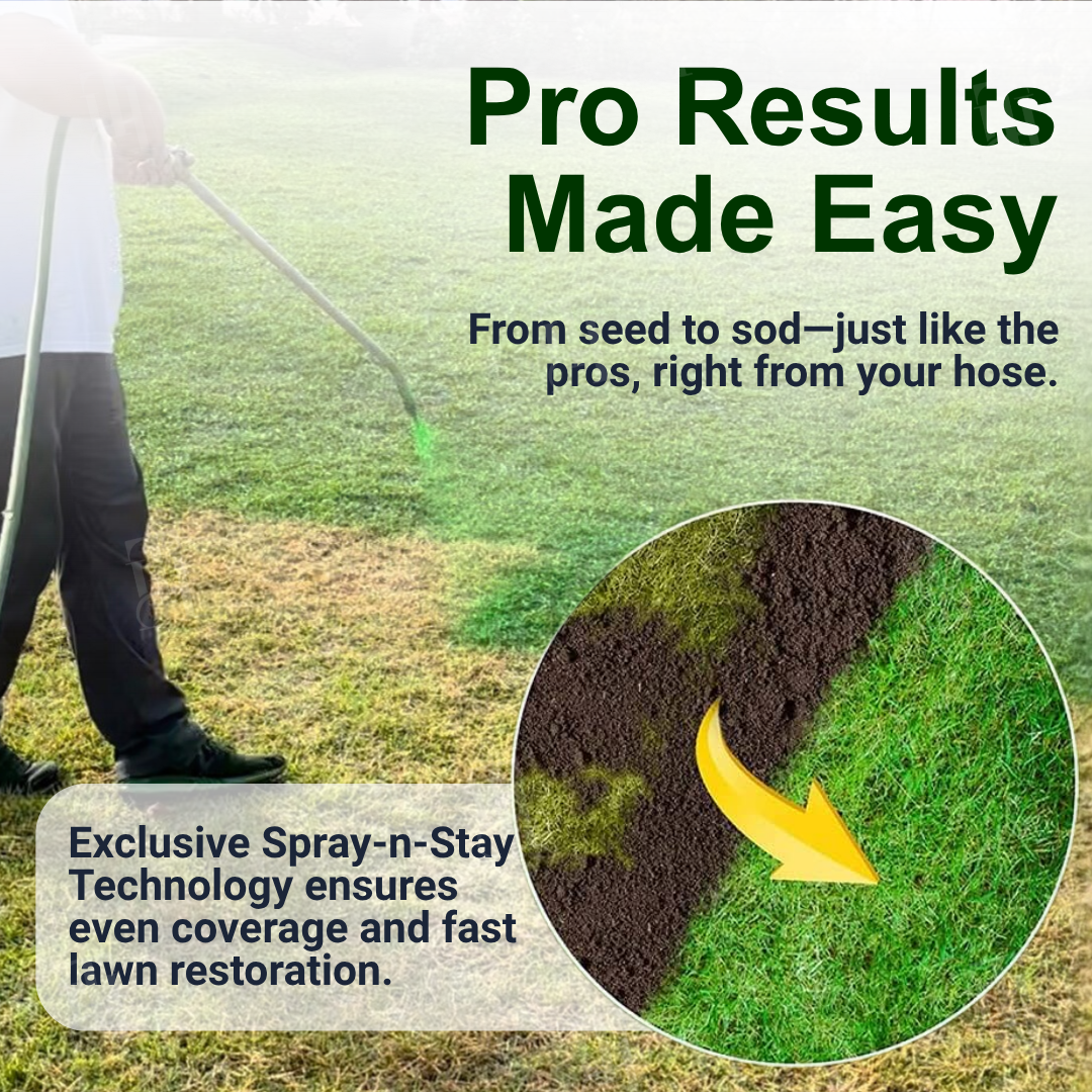 AEXZR® Liquid Lawn Tonic 🌿 Seaweed & Amino Acid Feed | Revives Patchy Gardens Fast