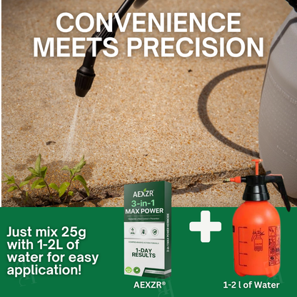 🌱 Safe for Pets, Tough on Weeds | AEXZR® 3-in-1 Garden Defense