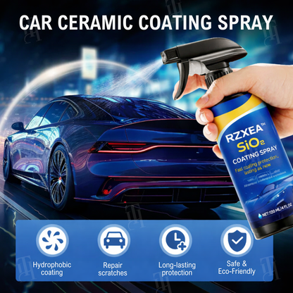 🛡️ Showroom Shine in 30 Seconds | RZXEA™ SiO₂ Car Coating Spray