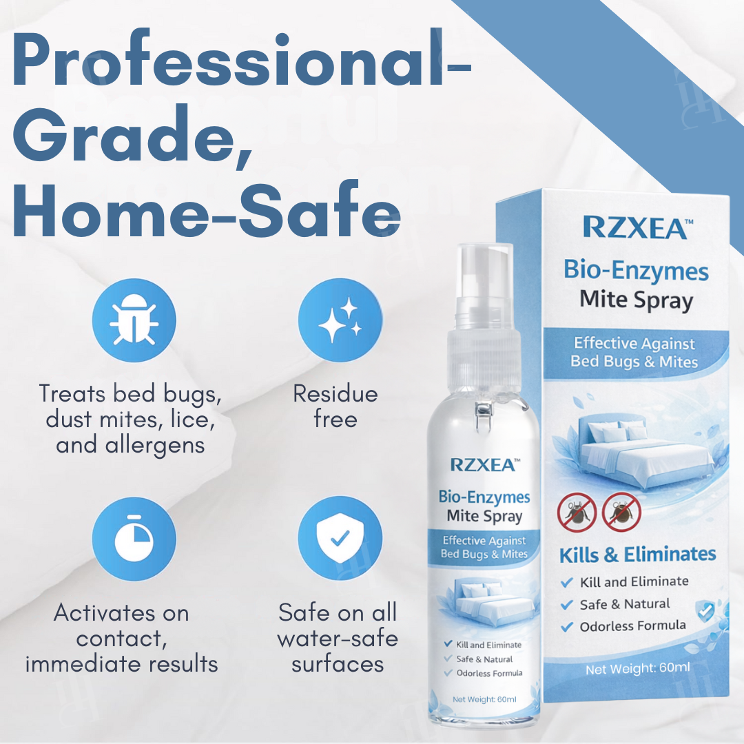 🏆 Official Store | RZXEA™ Bio-Enzymes Mite Spray