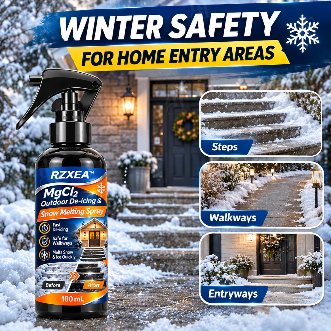 RZXEA™ MgCl₂ Outdoor De-Icing & Snow Melting Spray