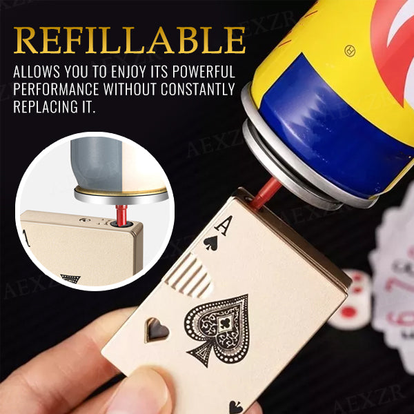 ⭐ AEXZR® Poker Ace Windproof Lighter