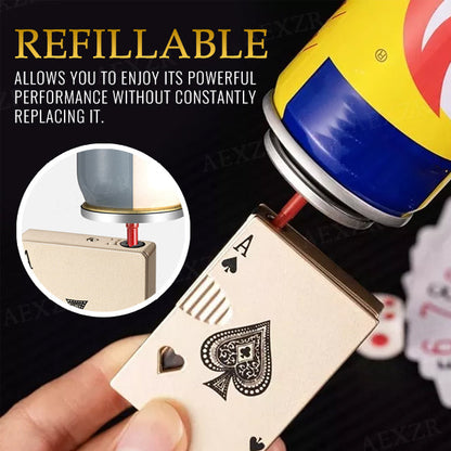 ⭐ AEXZR® Poker Ace Windproof Lighter