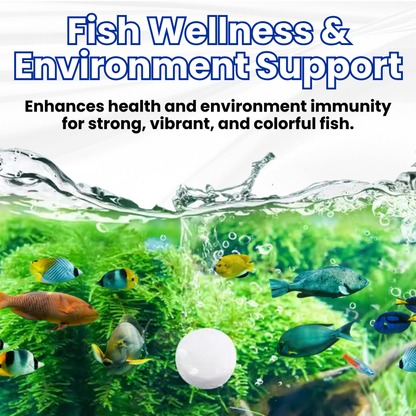 💊 Instantly Clears Water & Removes Ammonia | Reduces Water Changes AEXZR® Max-Power Aquarium Purification Tablet