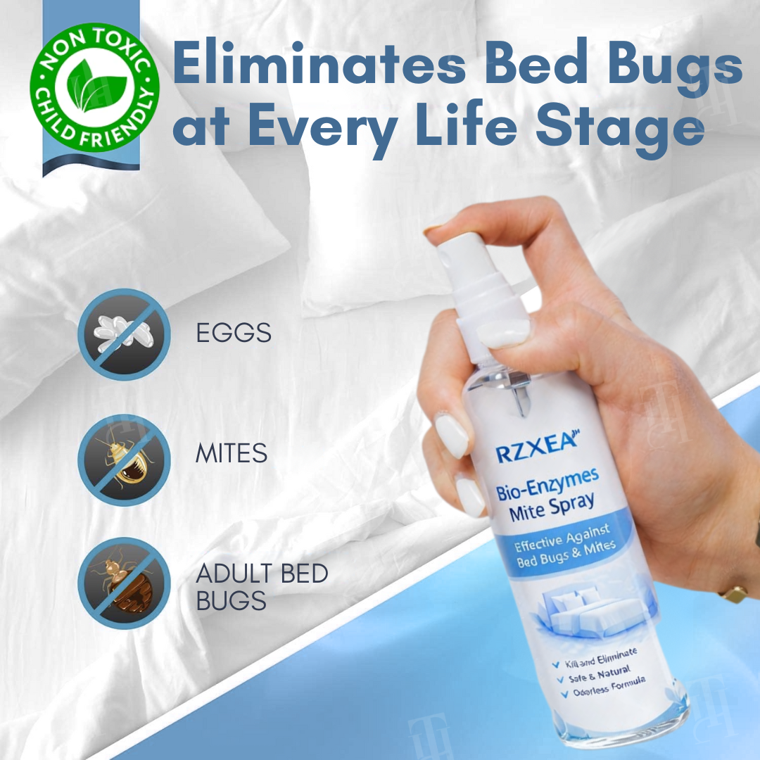 🏆 Official Store | RZXEA™ Bio-Enzymes Mite Spray