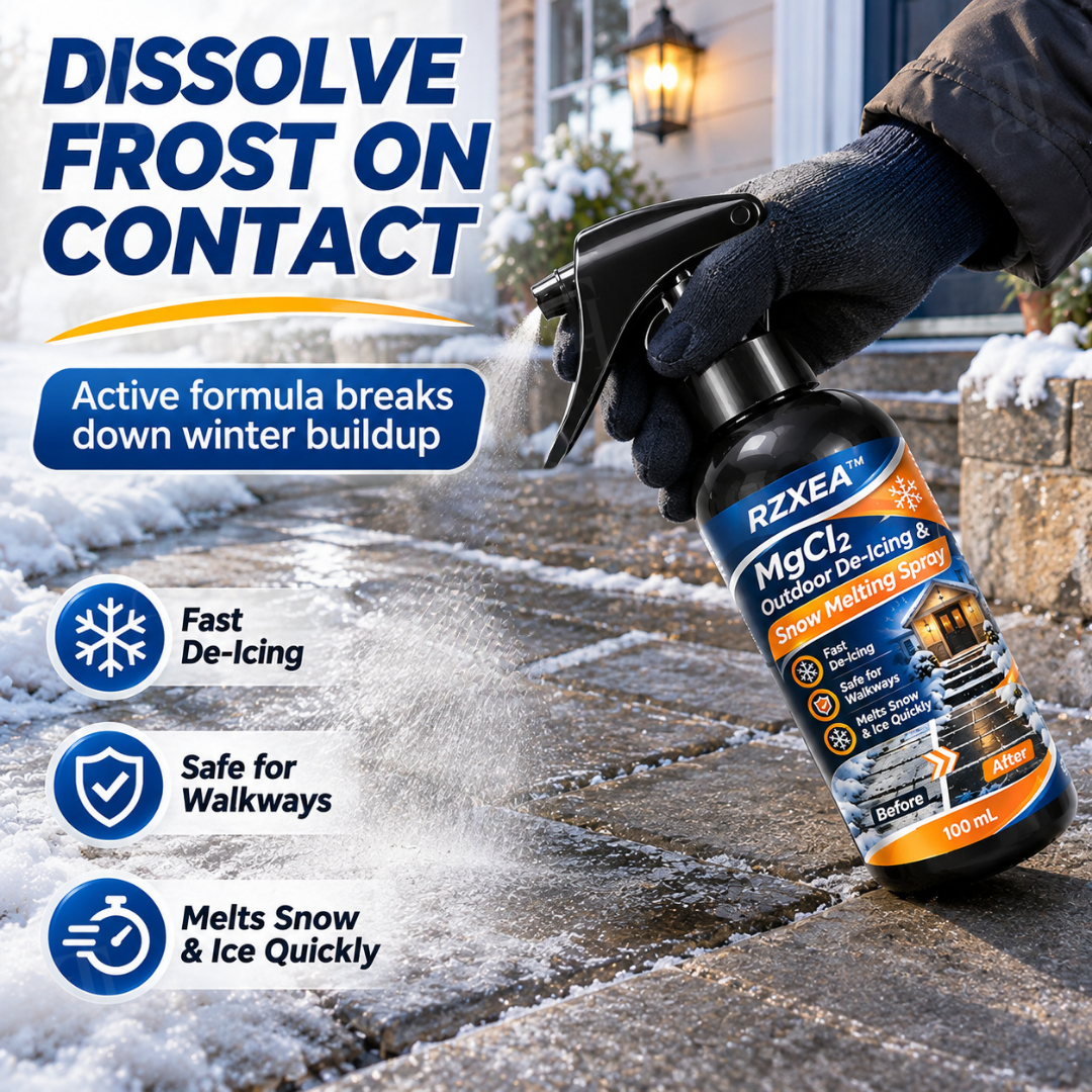 RZXEA™ MgCl₂ Outdoor De-Icing & Snow Melting Spray