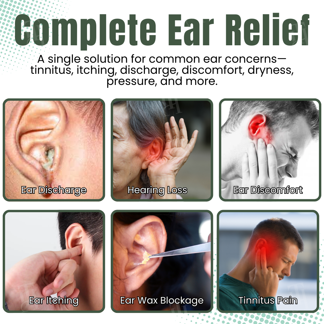 AEXZR® Hearback Tinnitus Drops 💤 Stops Ringing & Buzzing | Calms Nervous System