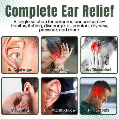 AEXZR® Hearback Tinnitus Drops 💤 Stops Ringing & Buzzing | Calms Nervous System