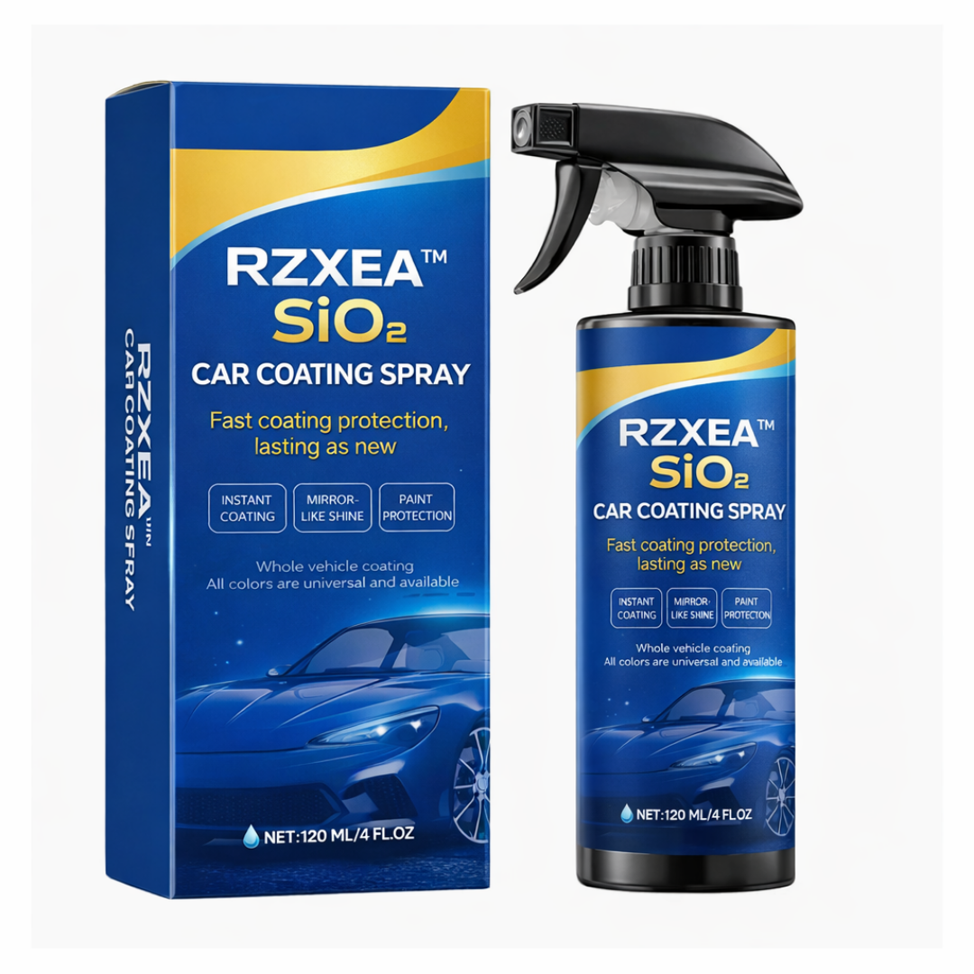 🛡️ Showroom Shine in 30 Seconds | RZXEA™ SiO₂ Car Coating Spray