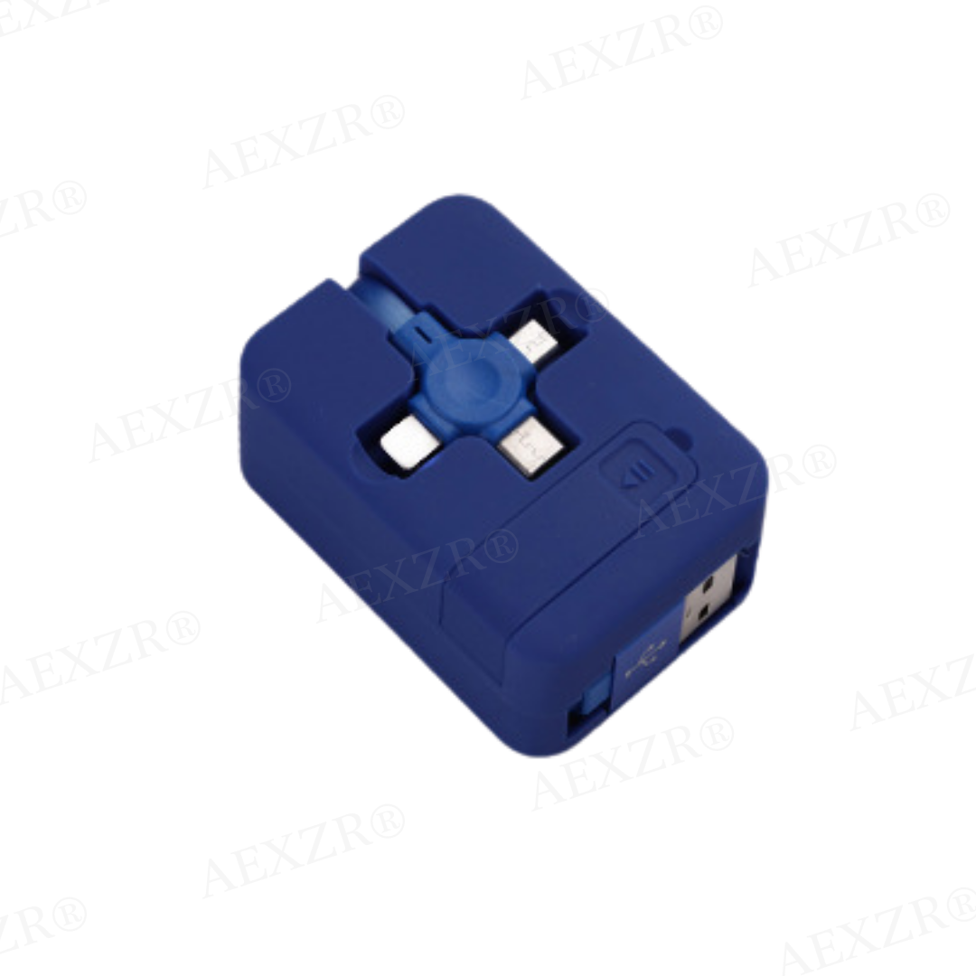 🔋 AEXZR® 𝟛 𝚒𝚗 𝟙 Charging Cable Roll - 🏷️Up to 50% Off, Charge Smarter!