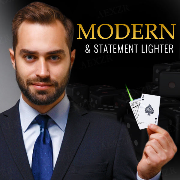 ⭐ AEXZR® Poker Ace Windproof Lighter