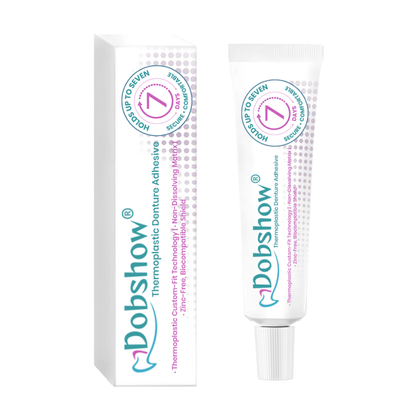Dobshow® 7-Day Thermoplastic Adhesive 🛡️ Waterproof Custom Fit | No Daily Mess & Zinc-Free
