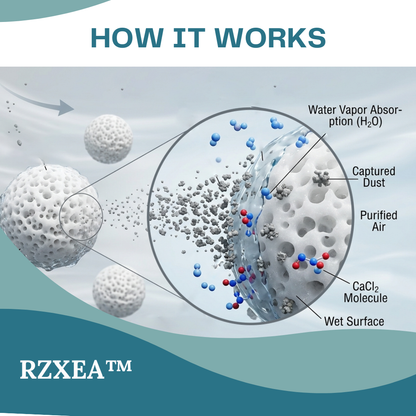 Zero Effort, Zero Electricity | RZXEA™ Max Power Air Purification Magic Box