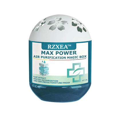 Zero Effort, Zero Electricity | RZXEA™ Max Power Air Purification Magic Box