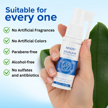 AEXZR® Squalane Ear Wax Remover 🧬 Dissolves Deep Wax