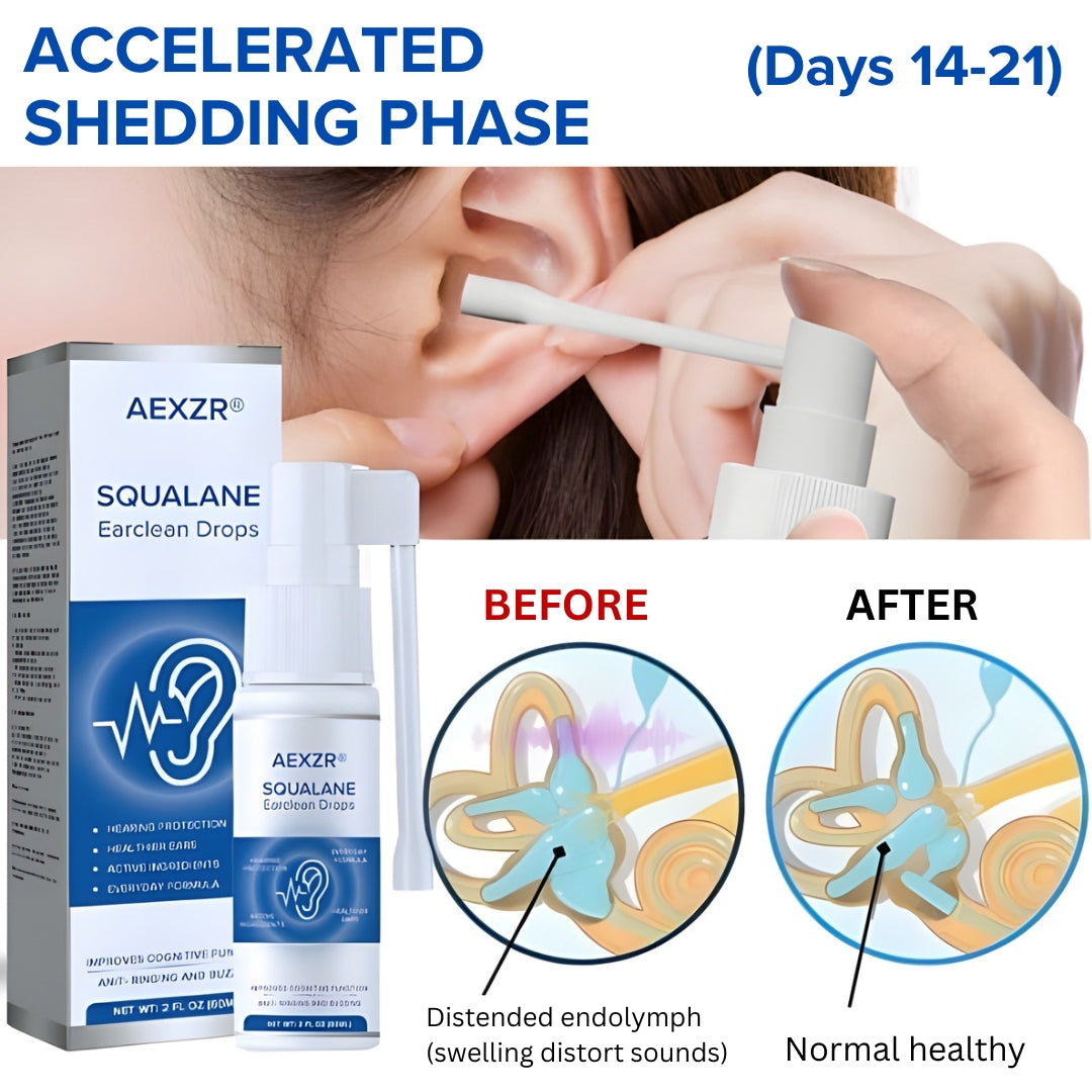 AEXZR® Squalane Ear Wax Remover 🧬 Dissolves Deep Wax