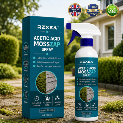 🏆 Official Store | RZXEA™ Acetic Acid MossZap Spray