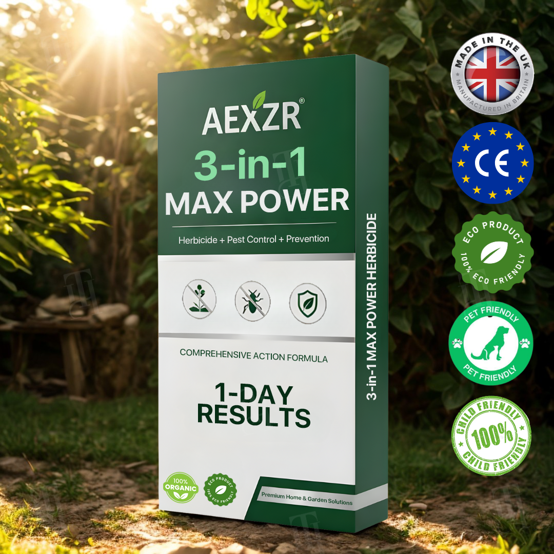 🌱 Safe for Pets, Tough on Weeds | AEXZR® 3-in-1 Garden Defense