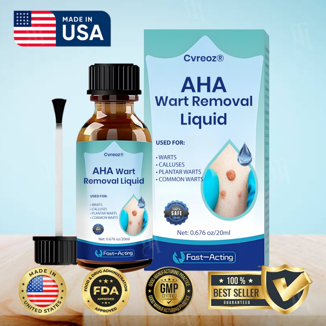 🏆 Official Store | Cvreoz® AHA Wart Removal Liquid