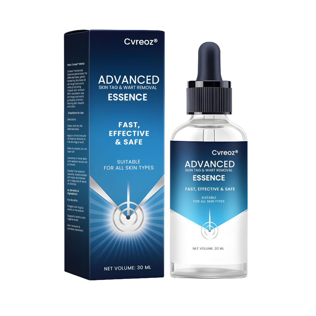 🧬 Pain-Free & Scarless in 14 Days | Cvreoz® Advanced Skin Tag & Wart Removal Essence