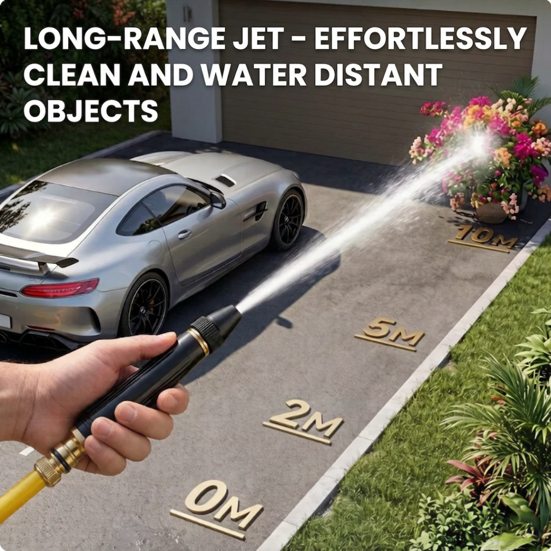 🏆 Official Store | RZXEA™ SwiftWash High-Pressure Washer Gun