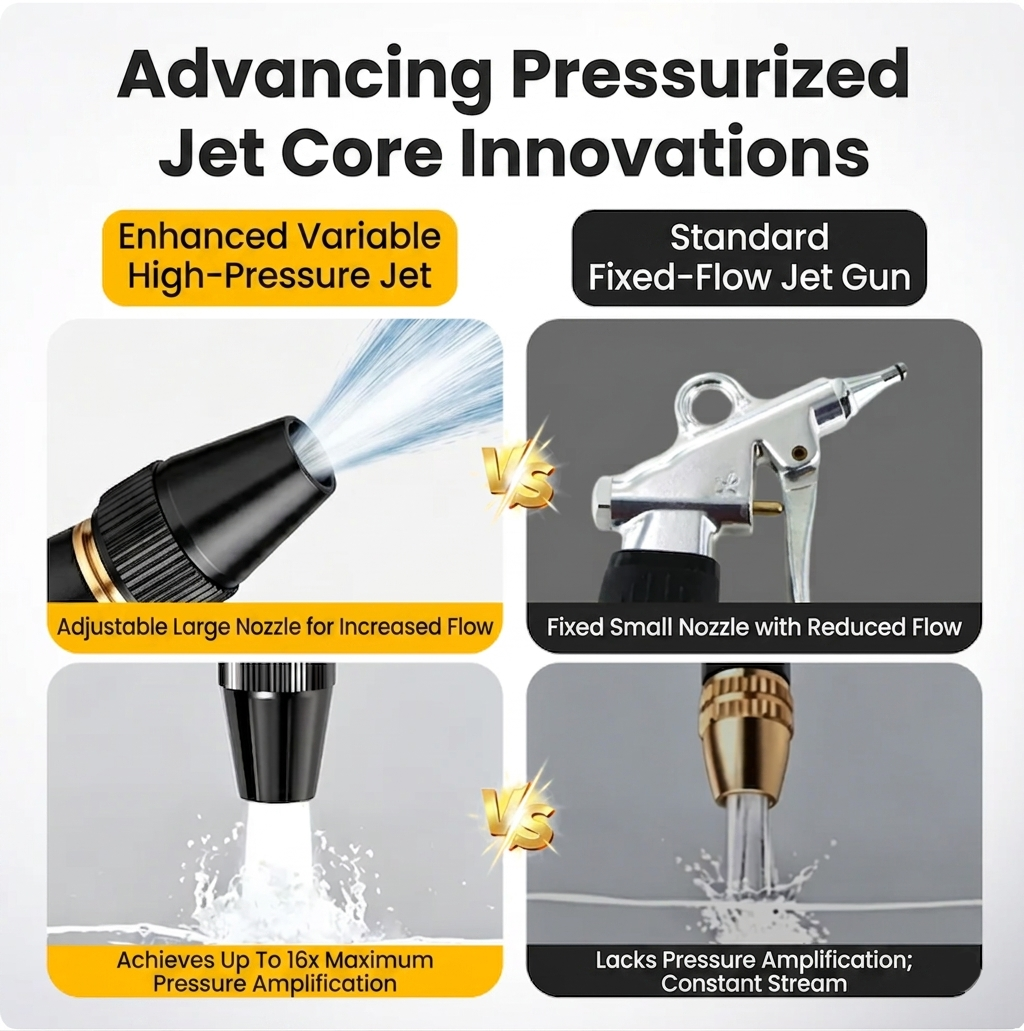 🏆 Official Store | RZXEA™ SwiftWash High-Pressure Washer Gun