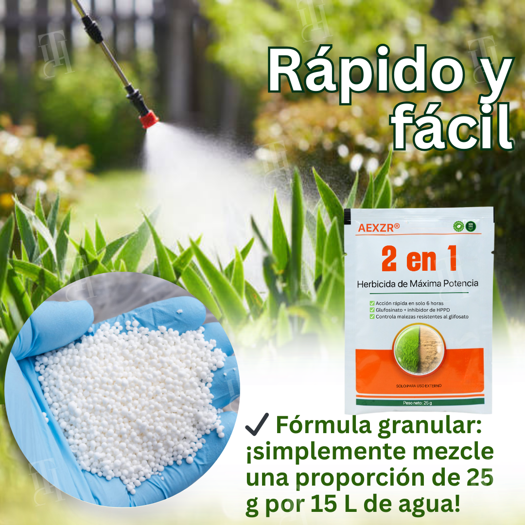 🌟 Tienda oficial |AEXZR® 2 en 1 Herbicida de Máxima Potencia