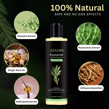 🏆 Official Store | AEXZR® Exosome Bio-Signal Revitalizing Shampoo