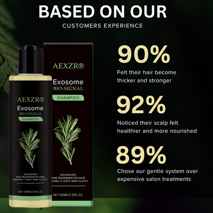 🏆 Official Store | AEXZR® Exosome Bio-Signal Revitalizing Shampoo