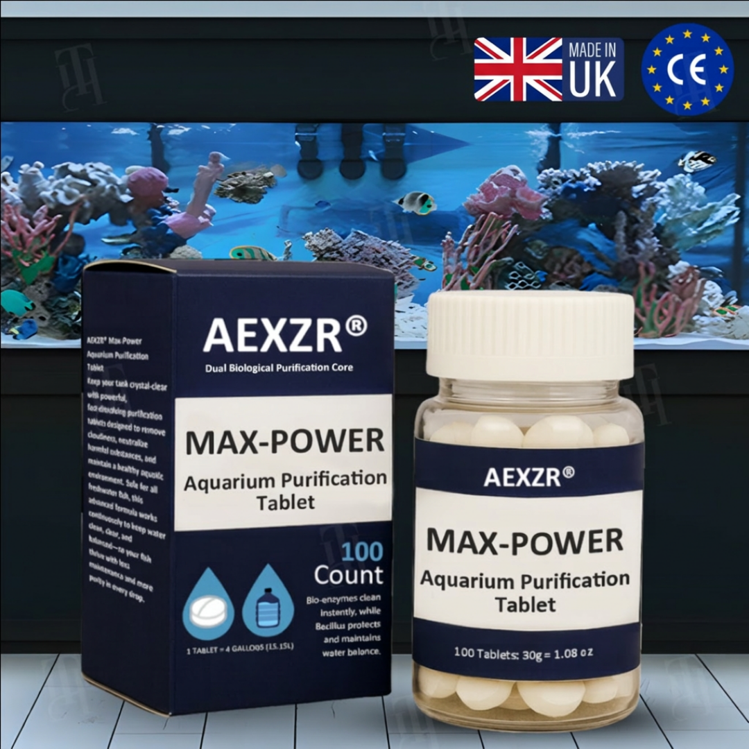 AEXZR® Max-Power Aquarium Purification Tablet